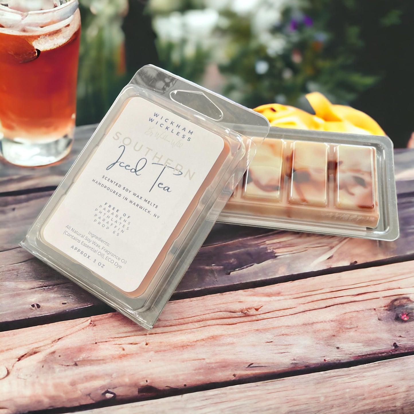 Handpoured Wax Melts: Southern Iced Tea