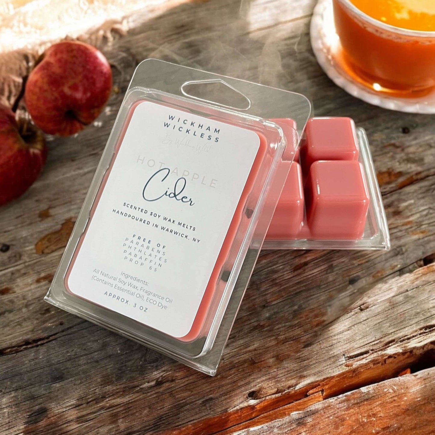 Handpoured Wax Melts: Hot Apple Cider