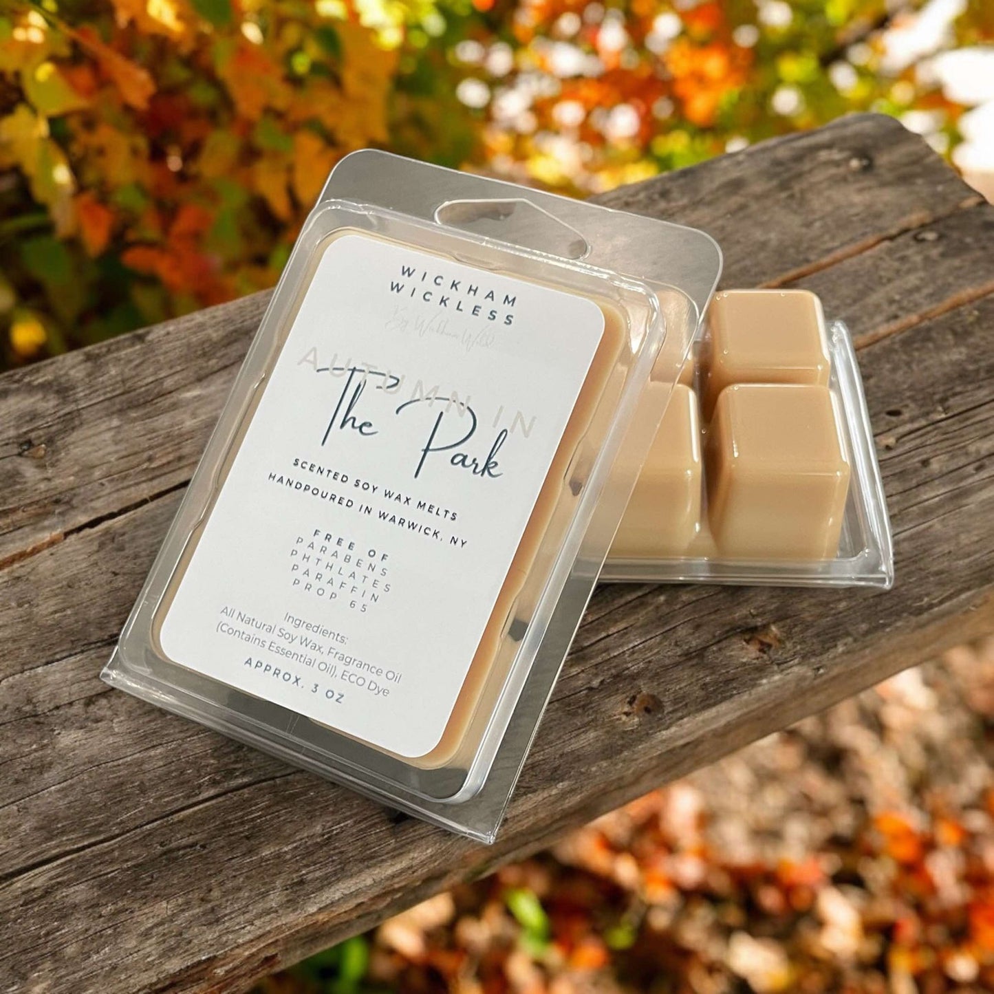 Handpoured Wax Melts: Autumn in the Park