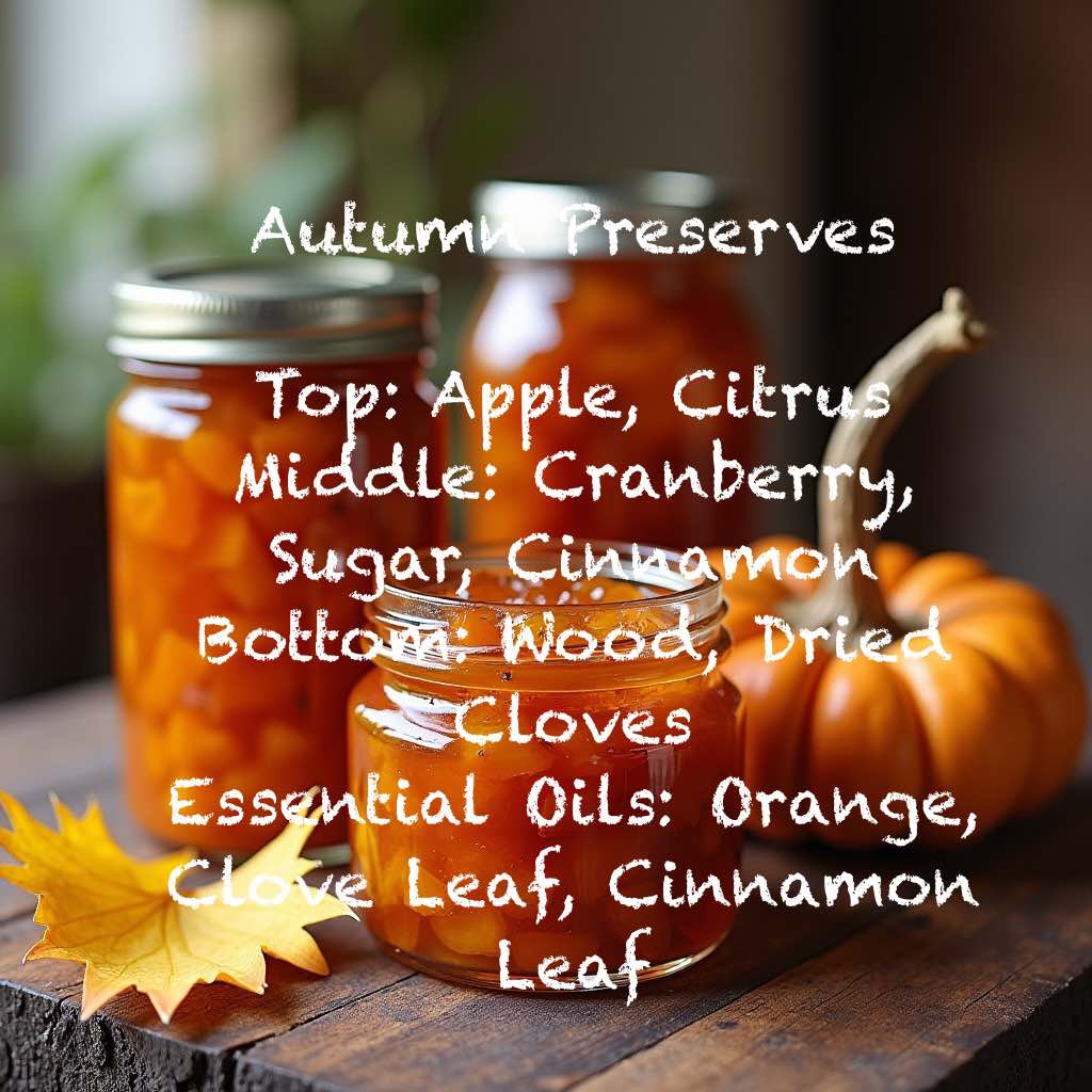 Handpoured Wax Melts: Autumn Preserves