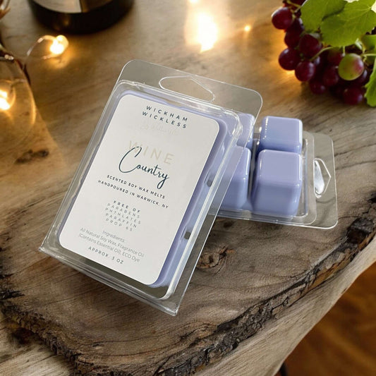 Handpoured Wax Melts: Wine Country