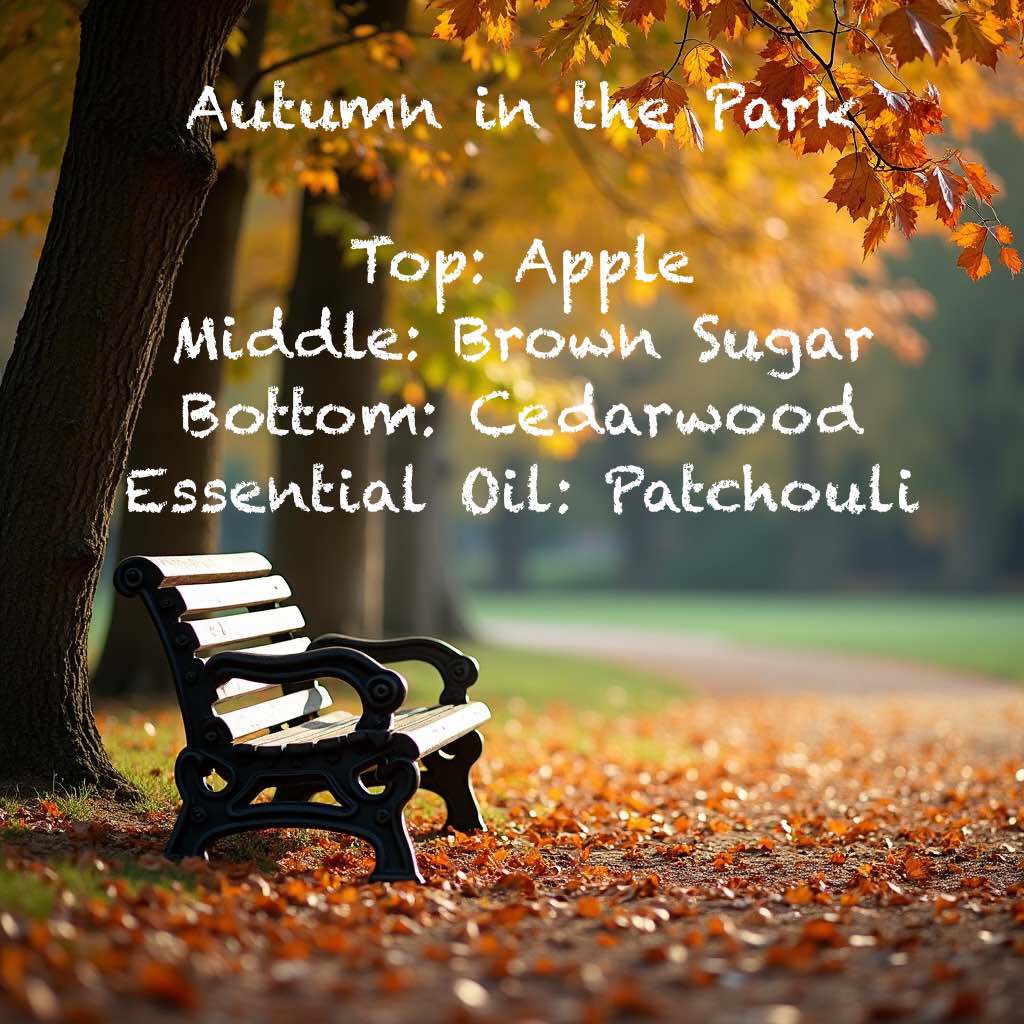 Handpoured Wax Melts: Autumn in the Park