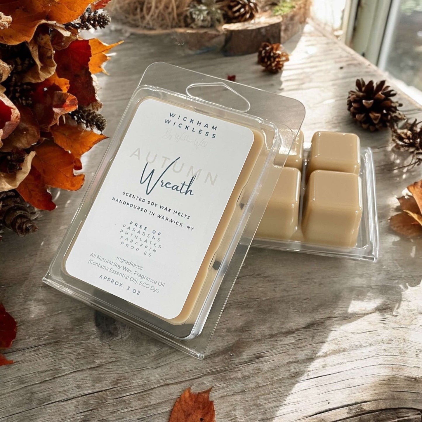 Handpoured Wax Melts: Autumn Wreath