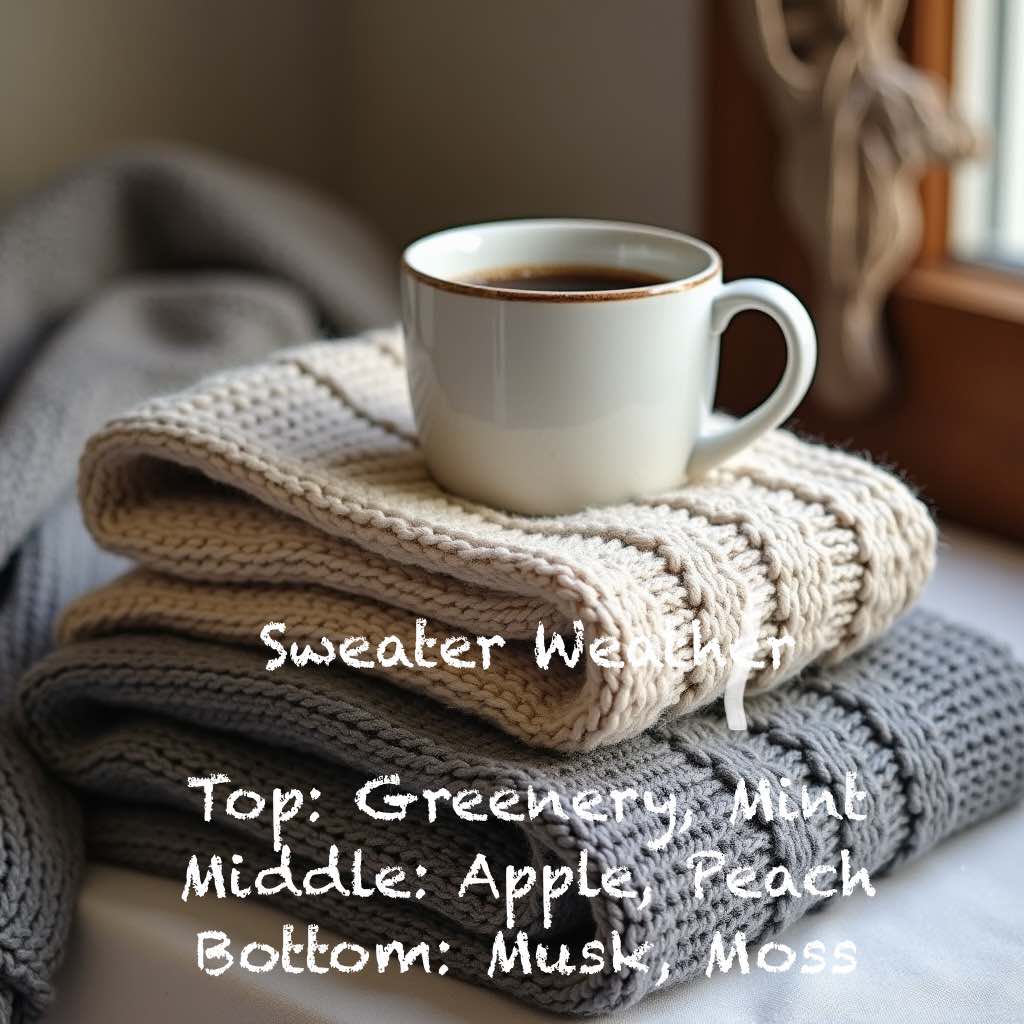 Handpoured Wax Melts: Sweater Weather