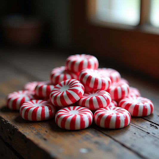 Handpoured Wax Melts: Peppermint Swirl